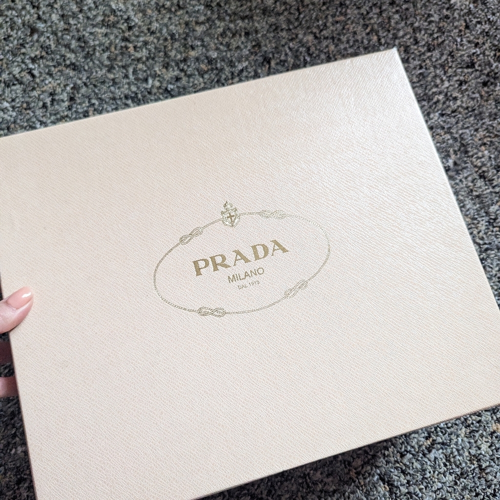 Prada Black Suede Platform Heels - Picture 3 of 9